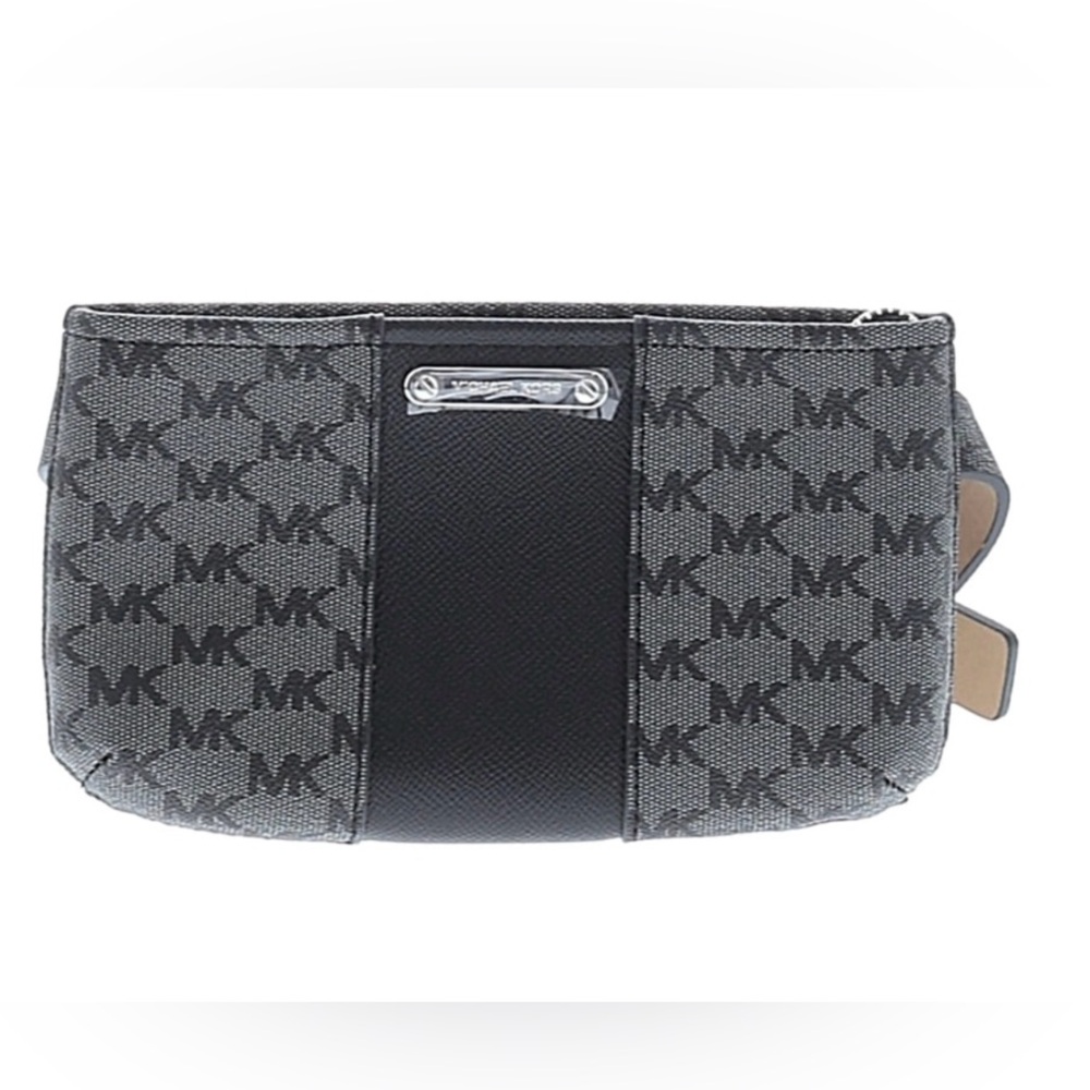 Michael Kors Gray and Black Belt Bag woman size L/XL